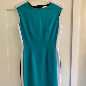 Calvin Klein Fitted Sheath Dress